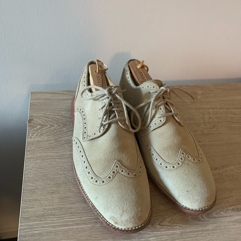 Cole Haan Buck Suede Oxfords